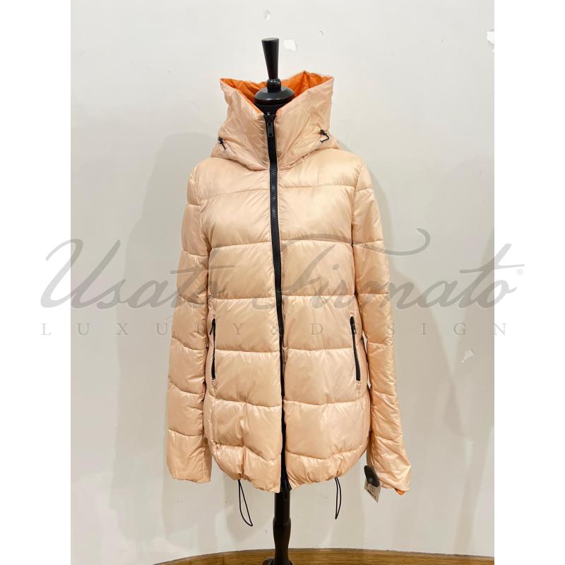 PIUMINO DONNA LIVIANA CONTI ROSA ARANCIO DOUBLE TG. 44 | Mercatino dell'Usato Roma parioli 1