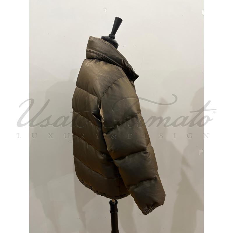 PIUMINO DONNA MOSCHINO BRONZO TG. 40 | Mercatino dell'Usato Roma parioli 2