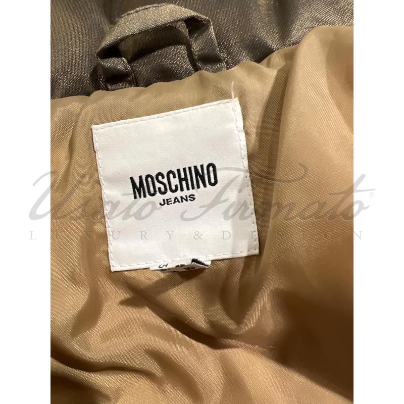 PIUMINO DONNA MOSCHINO BRONZO TG. 40 | Mercatino dell'Usato Roma parioli 4