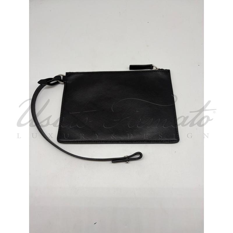 POCHETTE GIVENCHY NERA PELLE  | Mercatino dell'Usato Roma parioli 2