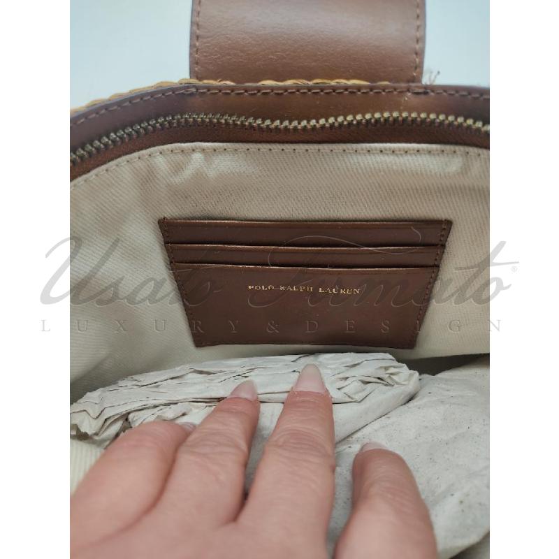 POCHETTE RALPH LAUREN PAGLIA  | Mercatino dell'Usato Roma parioli 3