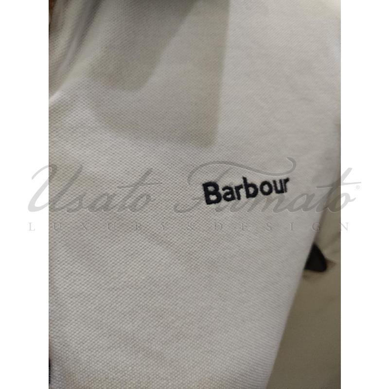 POLO DONNA BARBOUR BIANCA TG. 38 | Mercatino dell'Usato Roma parioli 4
