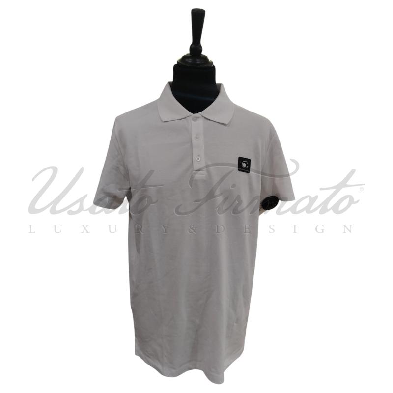 POLO UOMO CNC BIANCA TG. L | Mercatino dell'Usato Roma parioli 1