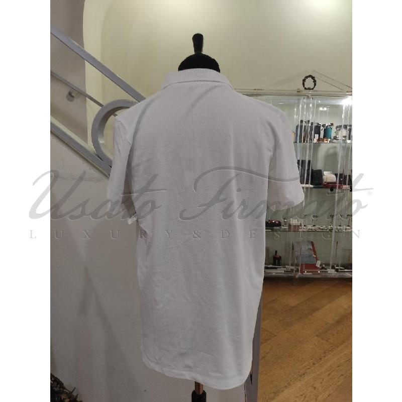 POLO UOMO CNC BIANCA TG. L | Mercatino dell'Usato Roma parioli 3