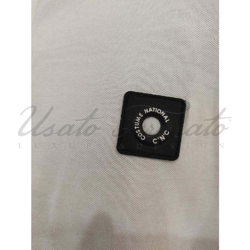 POLO UOMO CNC BIANCA TG. L | Mercatino dell'Usato Roma parioli 4