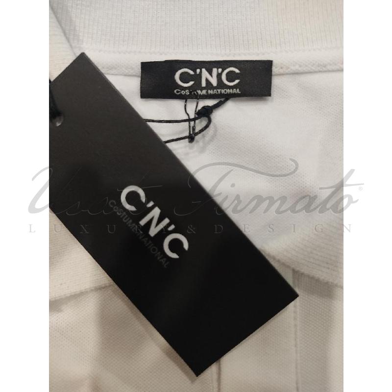 POLO UOMO CNC BIANCA TG. L | Mercatino dell'Usato Roma parioli 5