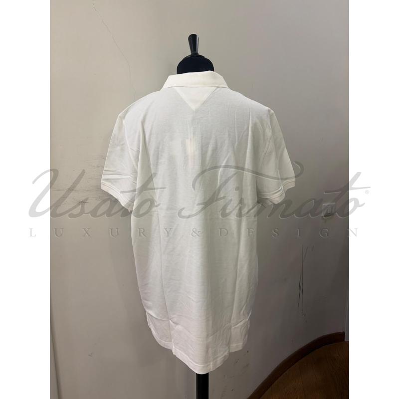 POLO UOMO TOMMY HILFIGHER BIANC | Mercatino dell'Usato Roma parioli 3