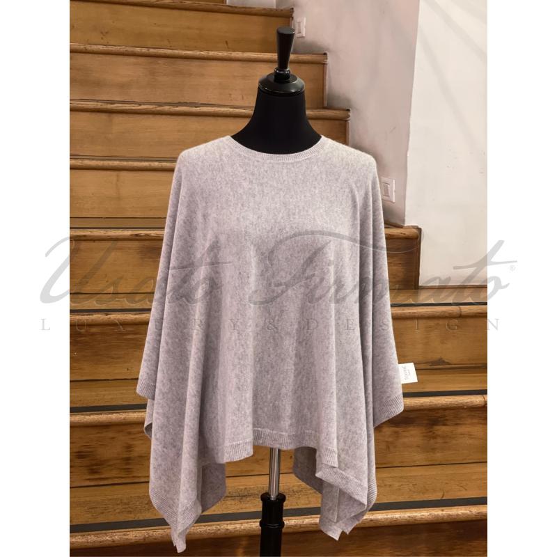 PONCHO DONNA DKNY GRIGIO TG S  | Mercatino dell'Usato Roma parioli 1
