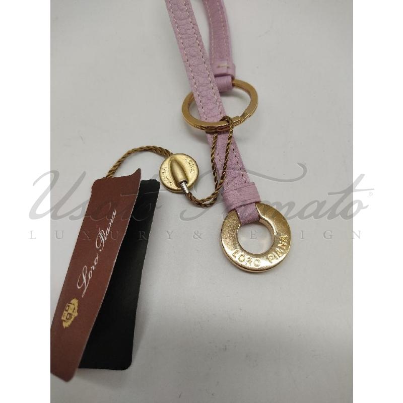 PORTA CHIAVI LORO PIANA VIOLA  | Mercatino dell'Usato Roma parioli 2