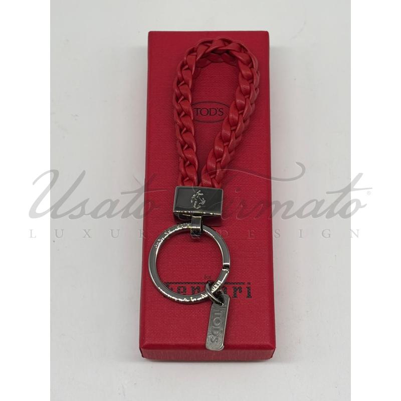 PORTA CHIAVI TODS PER FERRARI ROSSO | Mercatino dell'Usato Roma parioli 2