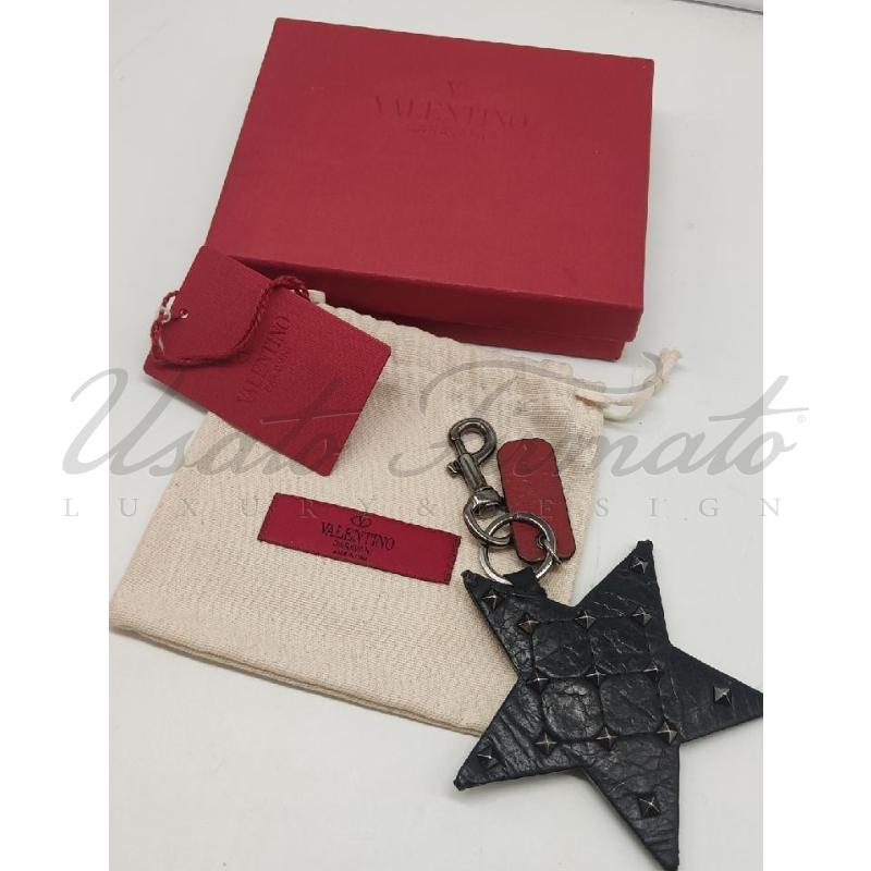 PORTA CHIAVI VALENTINO GARAVANI STELLA  | Mercatino dell'Usato Roma parioli 1