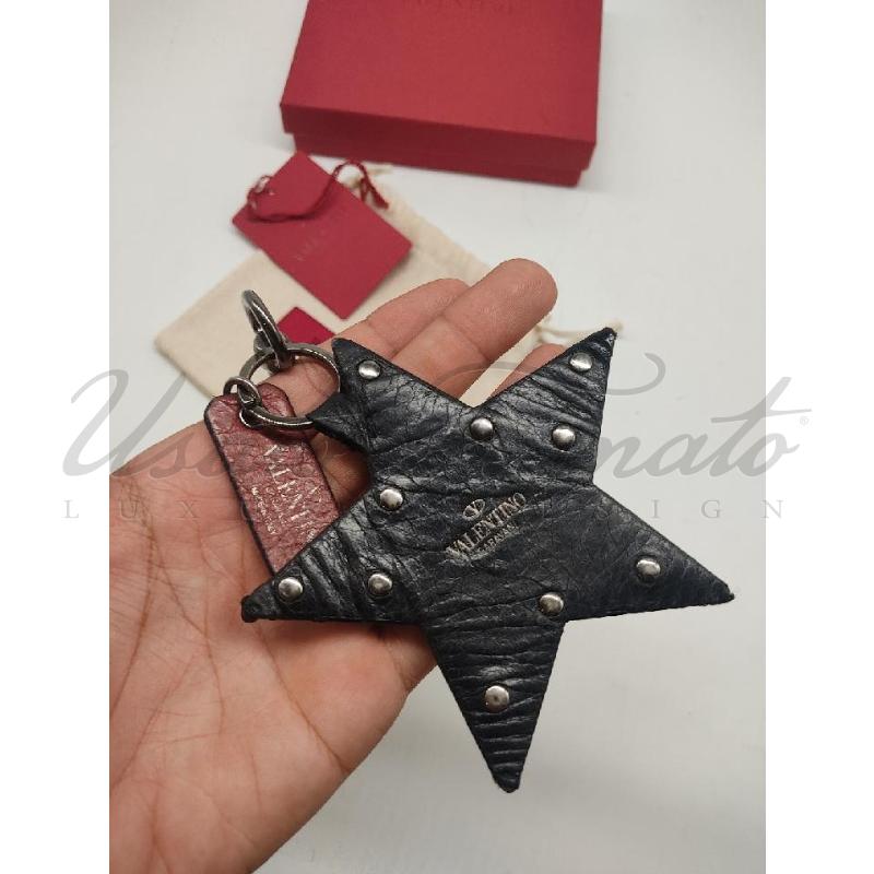 PORTA CHIAVI VALENTINO GARAVANI STELLA  | Mercatino dell'Usato Roma parioli 3