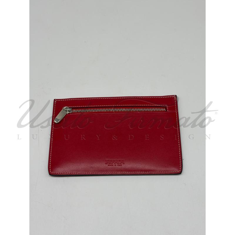 PORTA DOCUMENTI FERRARI ROSSO  | Mercatino dell'Usato Roma parioli 2