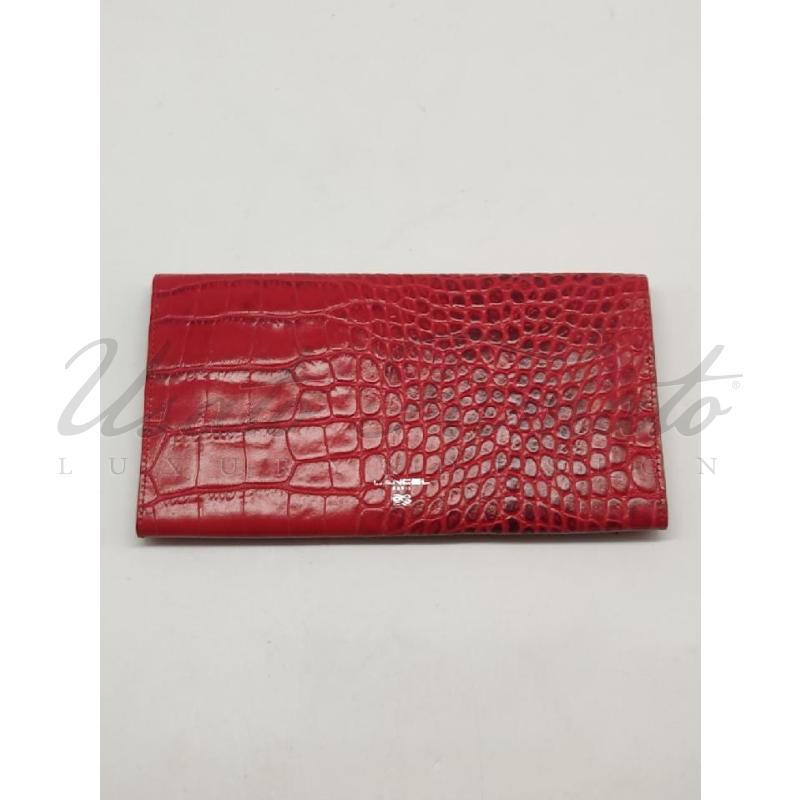 PORTA DOCUMENTI LANCEL PELLE ROSSA | Mercatino dell'Usato Roma parioli 2