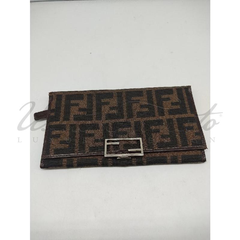 PORTA FOGLIO FENDI ZUCCA FF 0012 | Mercatino dell'Usato Roma parioli 1