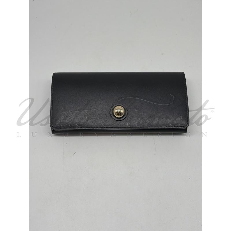 PORTA FOGLIO FURLA NERO PELLE  | Mercatino dell'Usato Roma parioli 1
