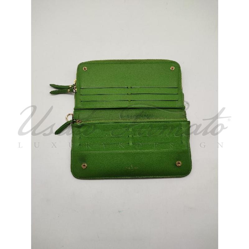 PORTA FOGLIO LOUIS VUITTON MONOGRAM VERDE  | Mercatino dell'Usato Roma parioli 3