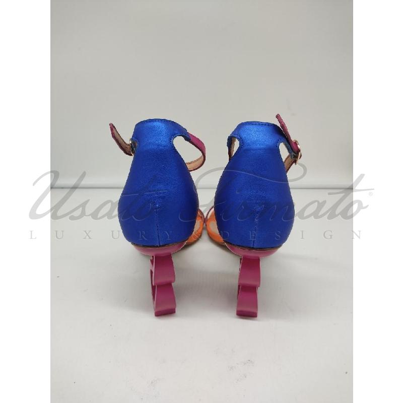 SANDALI DONNA EXTE MULTICOLOR RASO TG. 37 | Mercatino dell'Usato Roma parioli 3