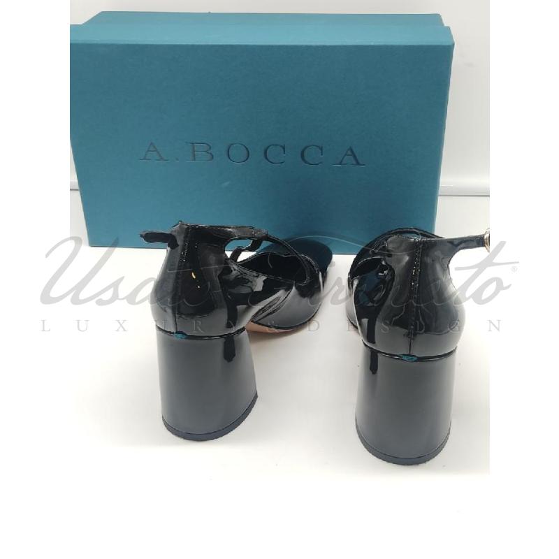 SCARPE DONNA A.BOCCA NERA LUCIDA TG 36 | Mercatino dell'Usato Roma parioli 2