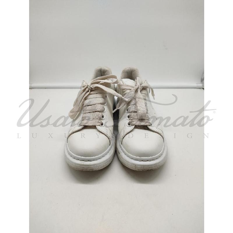 SCARPE DONNA ALEXANDER MCQUEEN BIANCHE TG. 37.5 | Mercatino dell'Usato Roma parioli 2