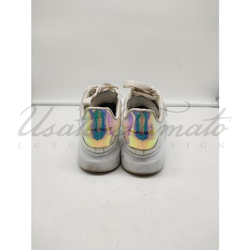 SCARPE DONNA ALEXANDER MCQUEEN BIANCHE TG. 37.5 | Mercatino dell'Usato Roma parioli 3
