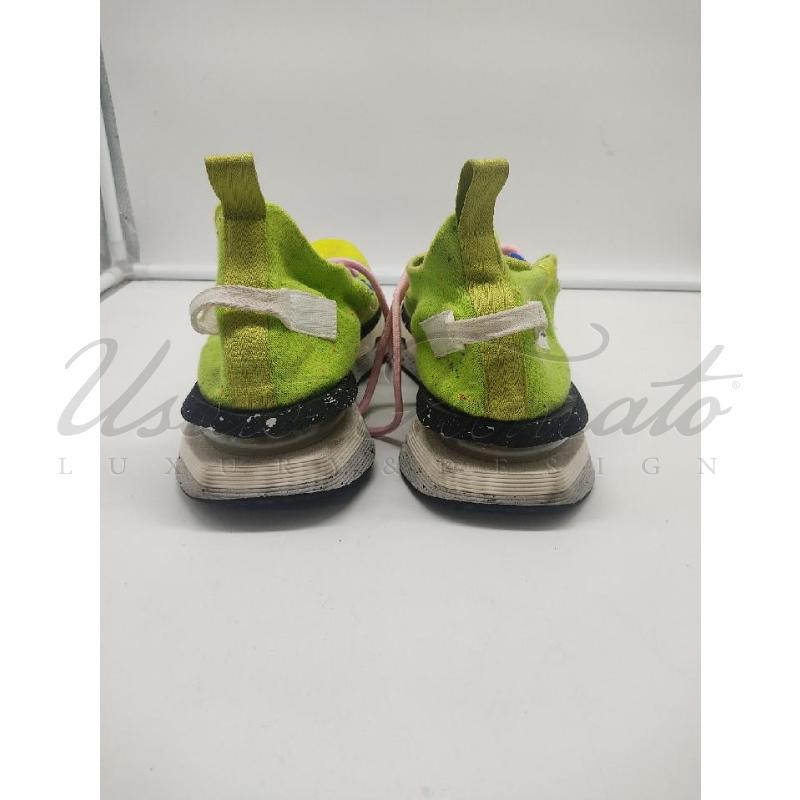 SCARPE DONNA BARRACUDA VERDE LIME CALZA TG.40  | Mercatino dell'Usato Roma parioli 3