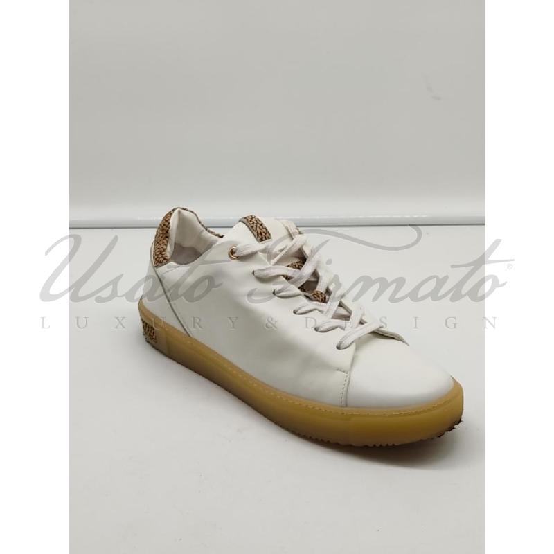 SCARPE DONNA BORBONESE BIANCO BEIGE TG 40 | Mercatino dell'Usato Roma parioli 1