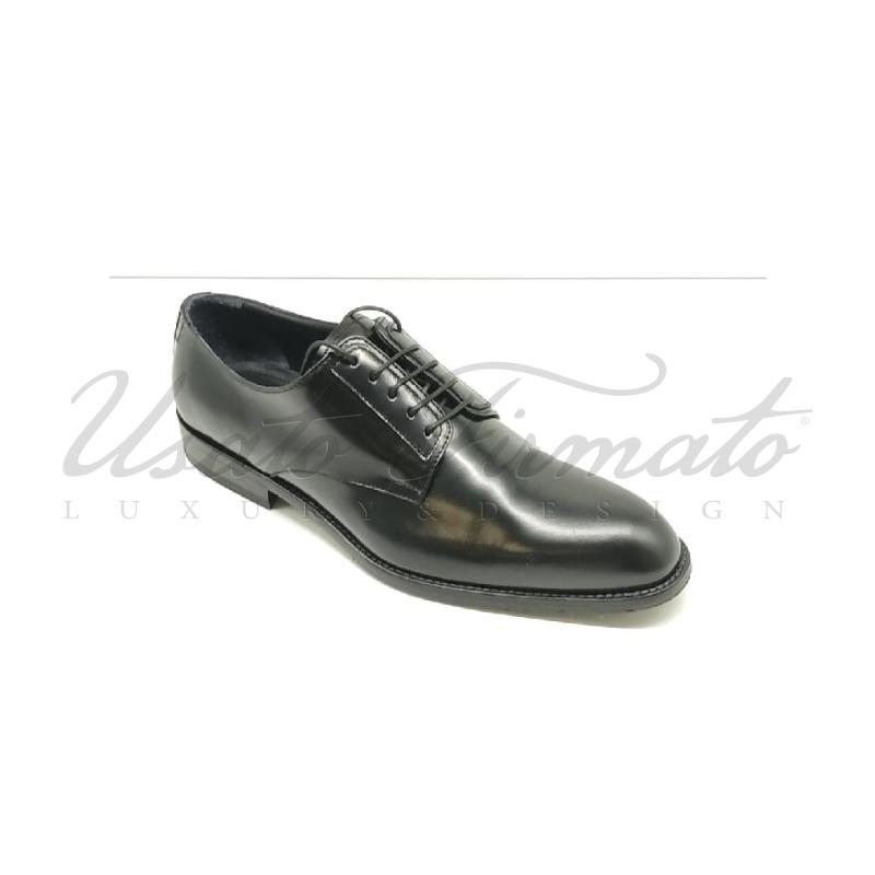 SCARPE DONNA ERMANNO SCERVINO STRINGATA NERA TG 38 | Mercatino dell'Usato Roma parioli 1