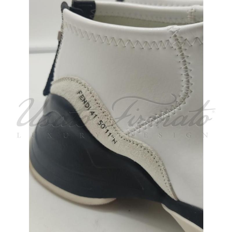 SCARPE DONNA FENDI PELLE VERNICIATA BIANCA TG 40 | Mercatino dell'Usato Roma parioli 4
