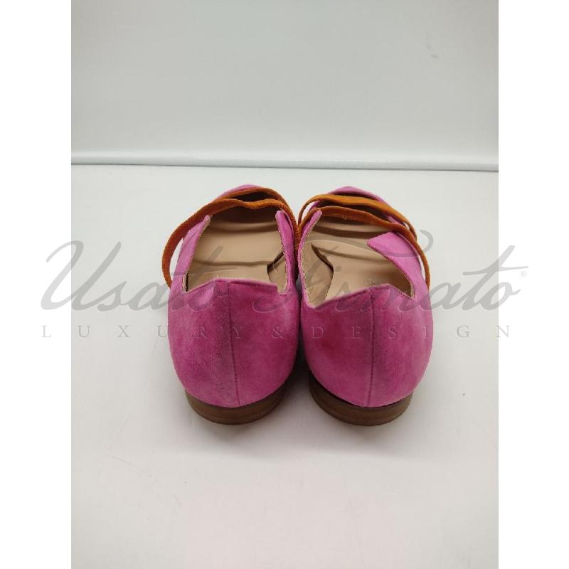 SCARPE DONNA GIORGIA SPAGNOLETTO ROSA TG 40 | Mercatino dell'Usato Roma parioli 3