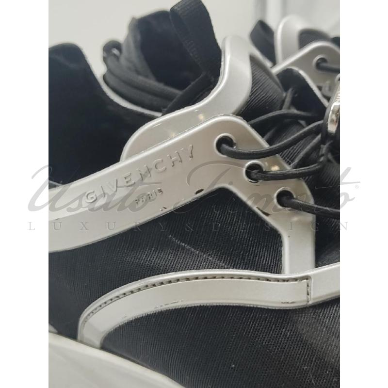 SCARPE DONNA GIVENCHY NERE ARGENTO TG 41 | Mercatino dell'Usato Roma parioli 4