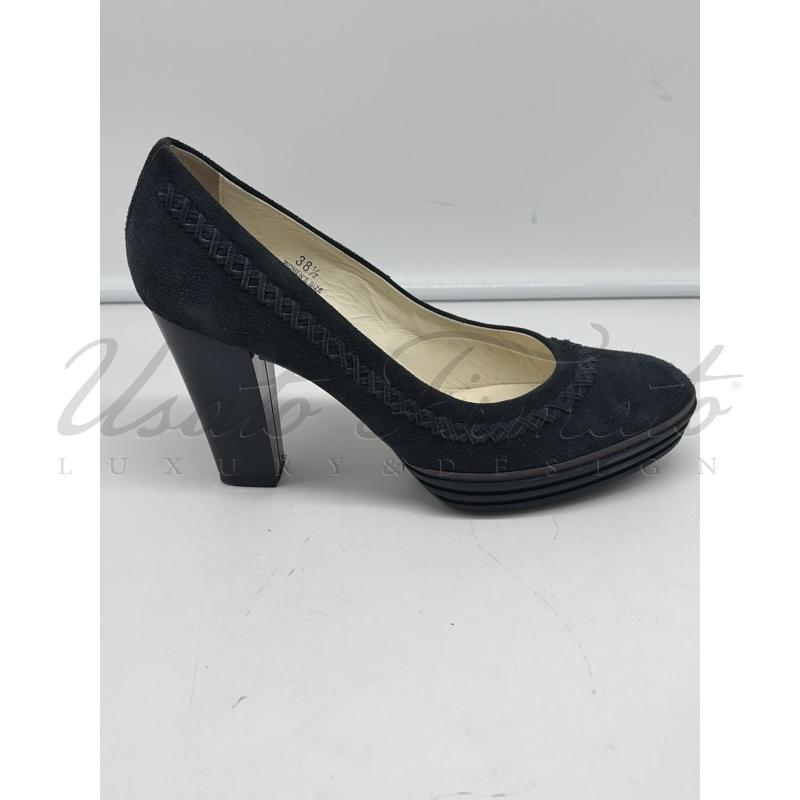 SCARPE DONNA HOGAN BLU SUEDE TG. 38.5 | Mercatino dell'Usato Roma parioli 1