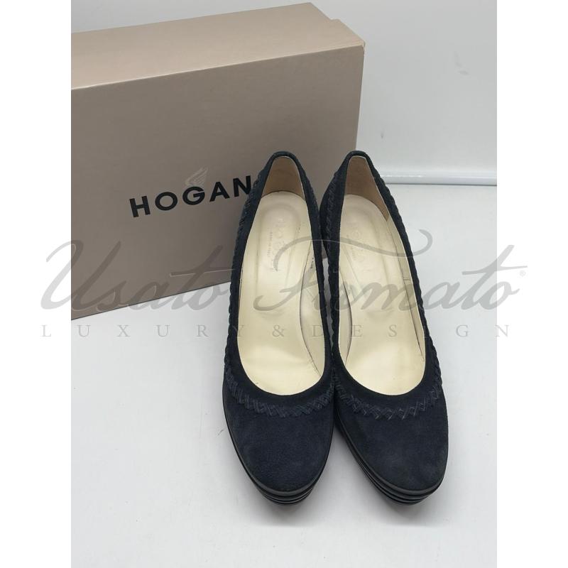 SCARPE DONNA HOGAN BLU SUEDE TG. 38.5 | Mercatino dell'Usato Roma parioli 2