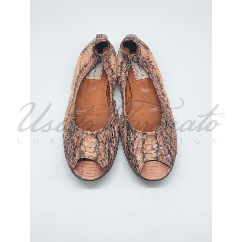 SCARPE DONNA LANVIN ROSA  | Mercatino dell'Usato Roma parioli 2