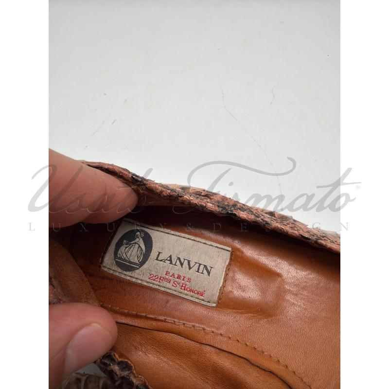 SCARPE DONNA LANVIN ROSA  | Mercatino dell'Usato Roma parioli 4