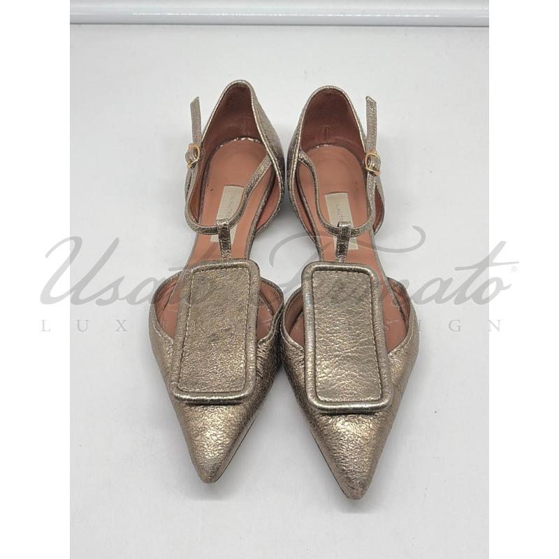SCARPE DONNA L AUTRECHOSE ORO TG. 38 | Mercatino dell'Usato Roma parioli 2
