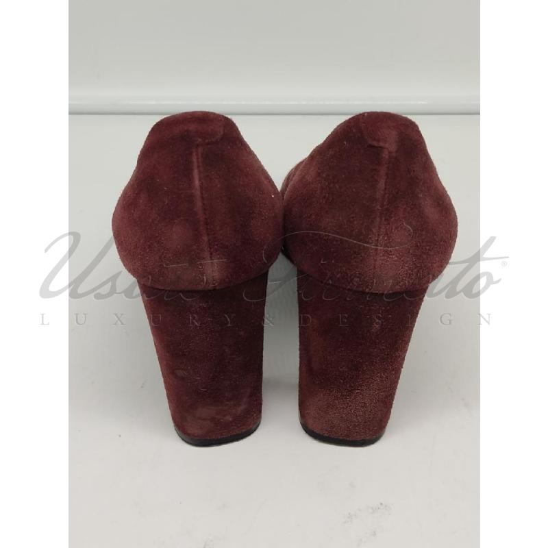 SCARPE DONNA MARC JACOBS BORDEAUX TG. 38.5 | Mercatino dell'Usato Roma parioli 3