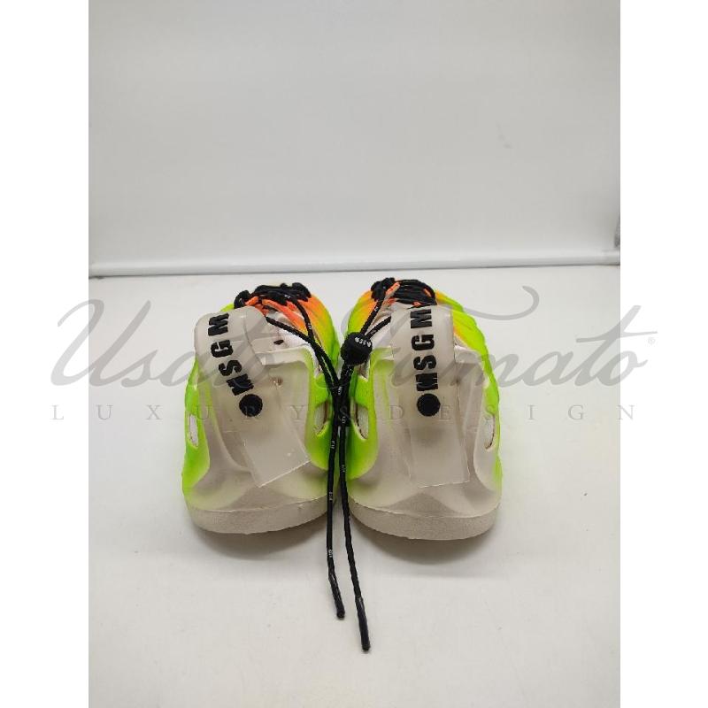 SCARPE DONNA MSGM GINNASTICA BIANCHE TG 39 | Mercatino dell'Usato Roma parioli 3