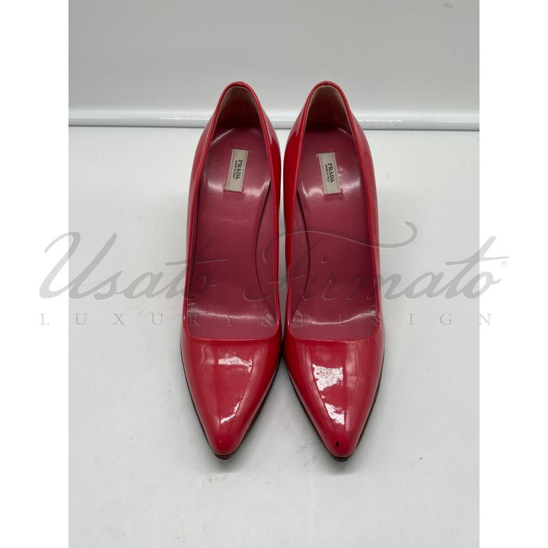 SCARPE DONNA PRADA CORALLO TG. 37.5 | Mercatino dell'Usato Roma parioli 2