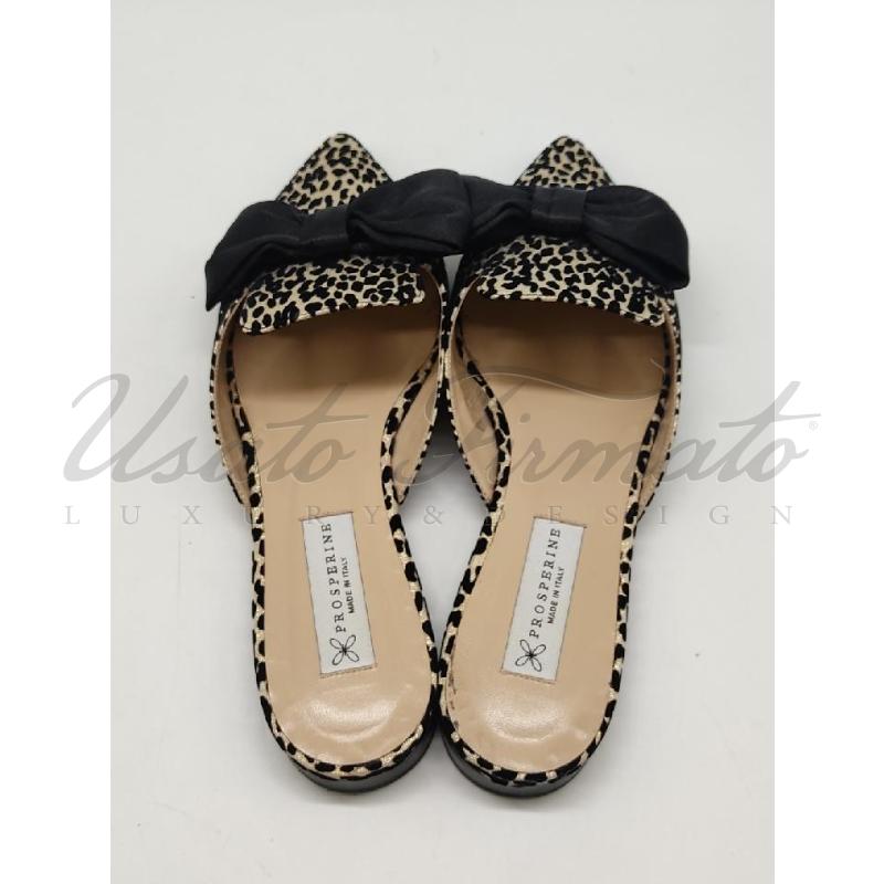 SCARPE DONNA PROSPERINE ANIMALIER TG 40 | Mercatino dell'Usato Roma parioli 3