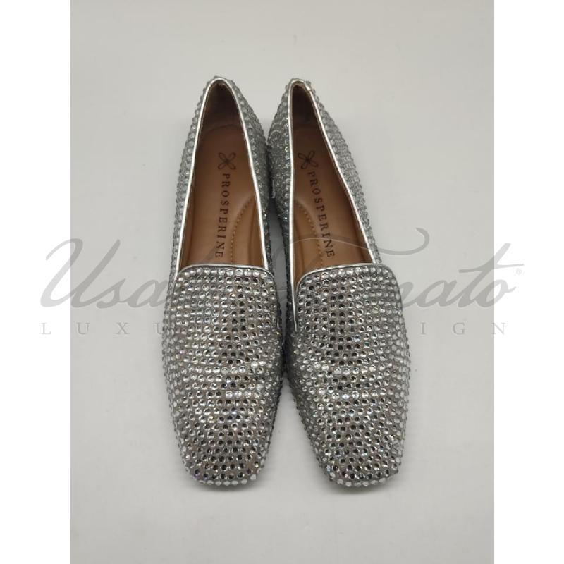 SCARPE DONNA PROSPERINE STARSS ARGENTO TG 40 | Mercatino dell'Usato Roma parioli 2