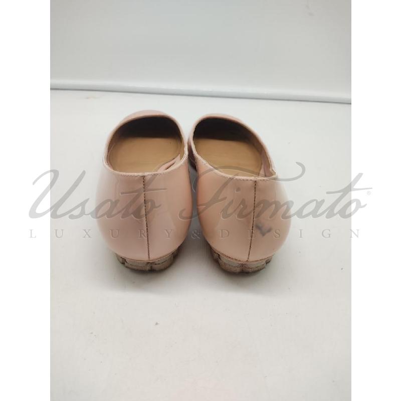 SCARPE DONNA SALVATORE FERRAGAMO ROSA CIPRIA TG. 6.5 | Mercatino dell'Usato Roma parioli 3