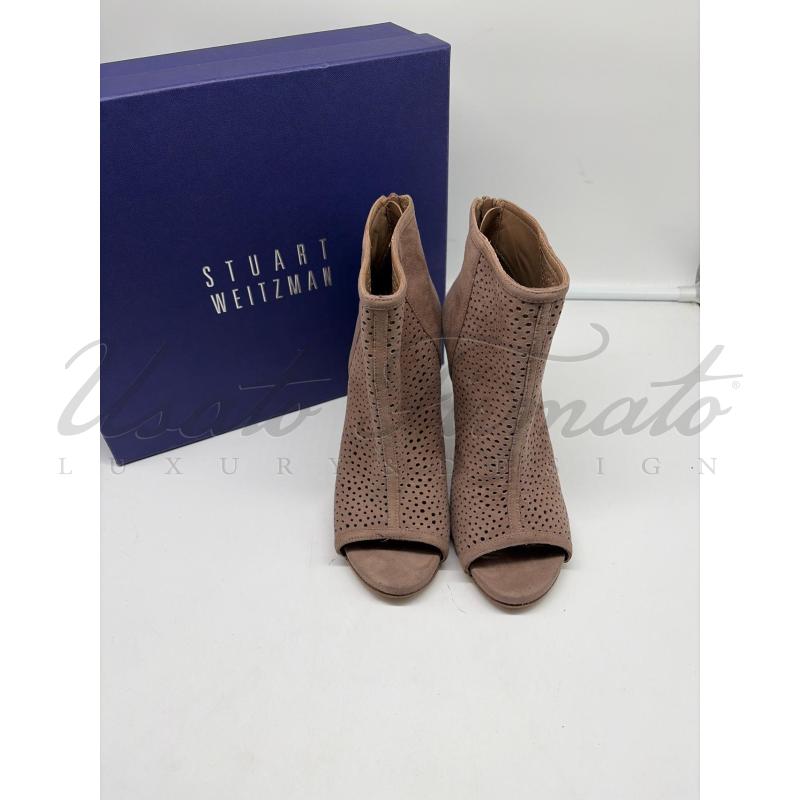 SCARPE DONNA STUART WEITZMAN SUEDE BEIGE TG 38 | Mercatino dell'Usato Roma parioli 2