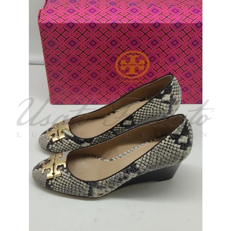 SCARPE DONNA TORY BURCH ANIMALIER TG 7 | Mercatino dell'Usato Roma parioli 3