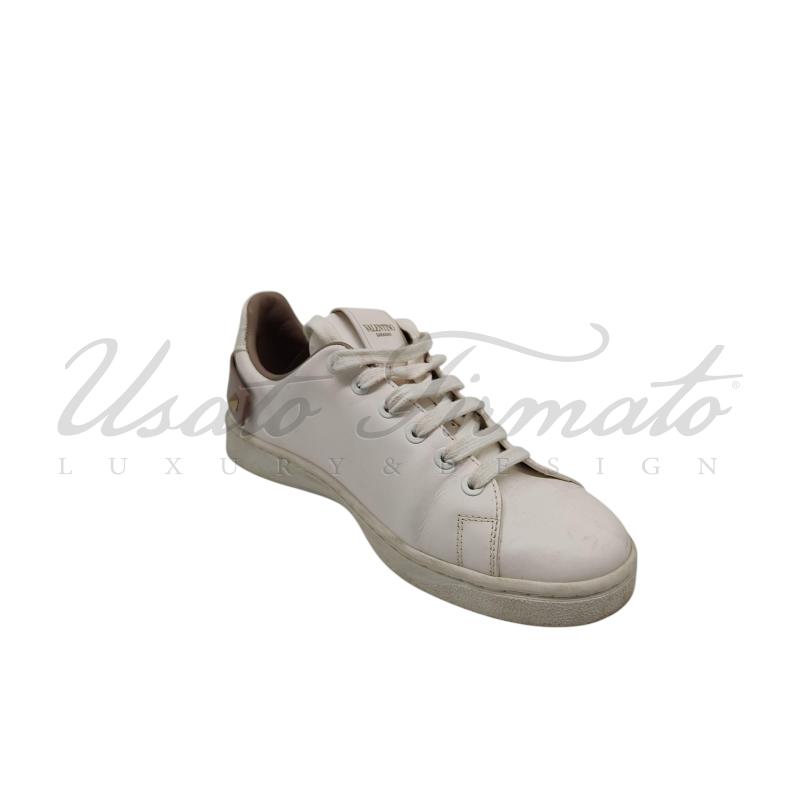 SCARPE DONNA VALENTINO GARAVANI BIANCO MALVA TG 36 | Mercatino dell'Usato Roma parioli 1