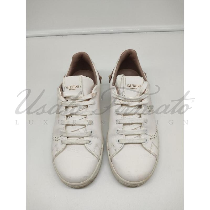 SCARPE DONNA VALENTINO GARAVANI BIANCO MALVA TG 36 | Mercatino dell'Usato Roma parioli 2