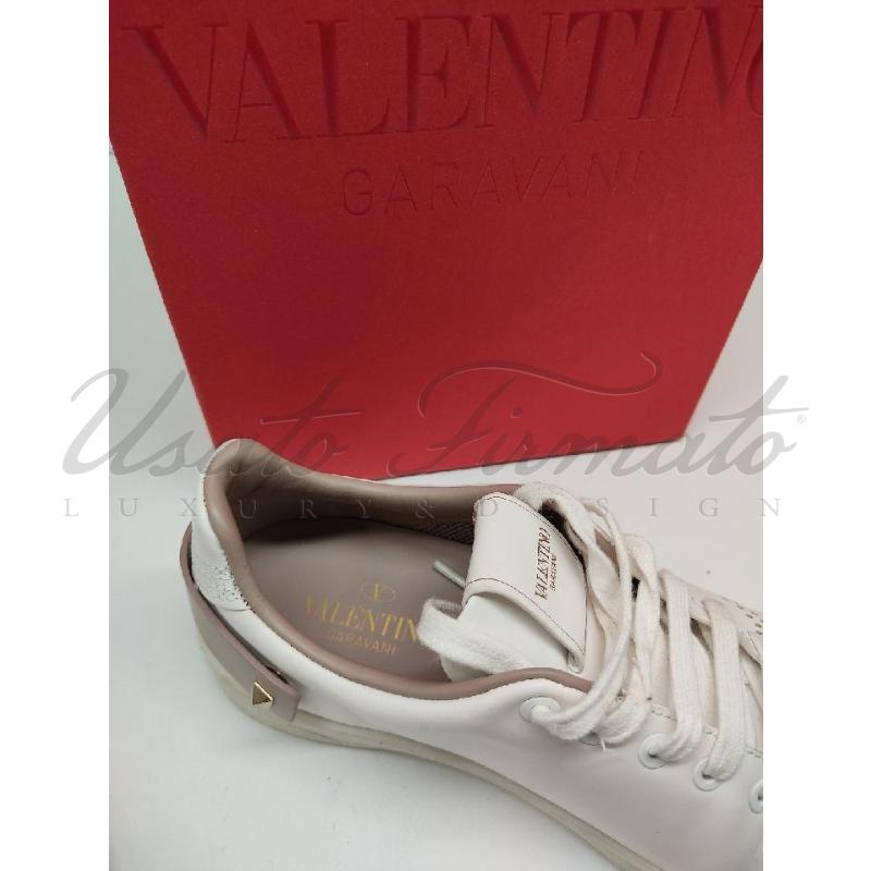 SCARPE DONNA VALENTINO GARAVANI BIANCO MALVA TG 36 | Mercatino dell'Usato Roma parioli 4