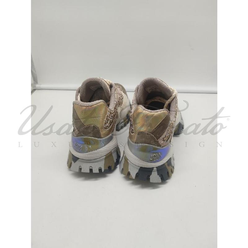 SCARPE DONNA  JOIA PARIS BEIGE STRASS TG 40 | Mercatino dell'Usato Roma parioli 2
