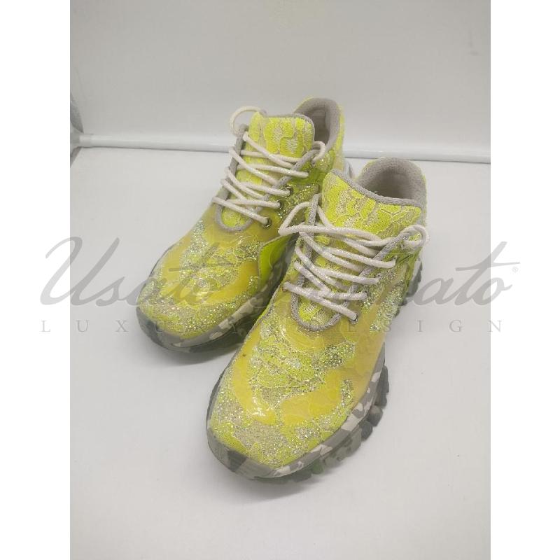 SCARPE DONNA  JOIA PARIS VERDE STRASS TG 40 | Mercatino dell'Usato Roma parioli 2