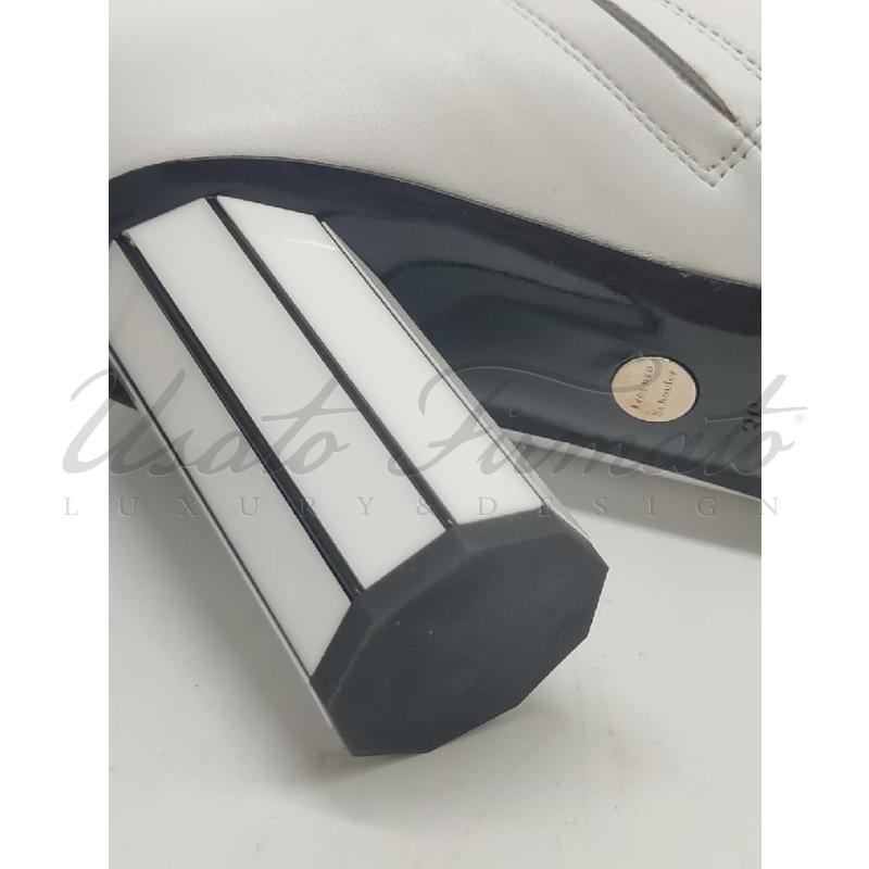 SCARPE DONNA  PROENZA SCHOULER PELLE BIANCA TG 36 | Mercatino dell'Usato Roma parioli 4